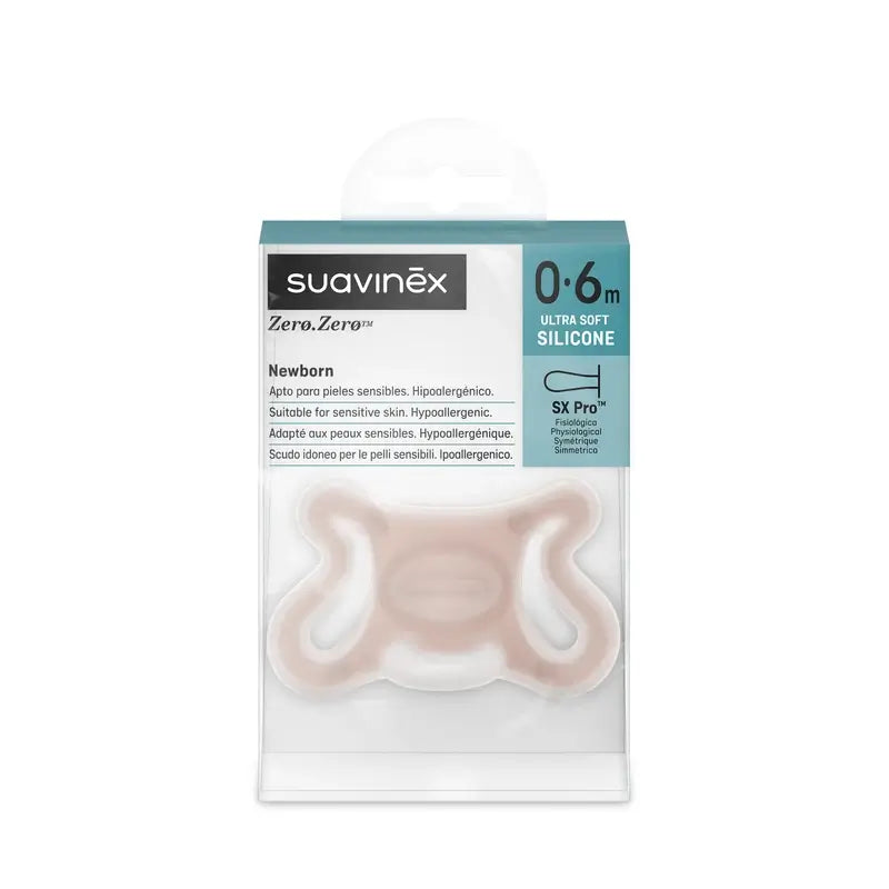 Suavinex Schnuller Null-Null-Null, 0/6 Monate, Medium