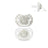 Suavinex Night & Day Nachtsauger Sx Pro Sauger 6/18 Monate Grau, 2 Stück