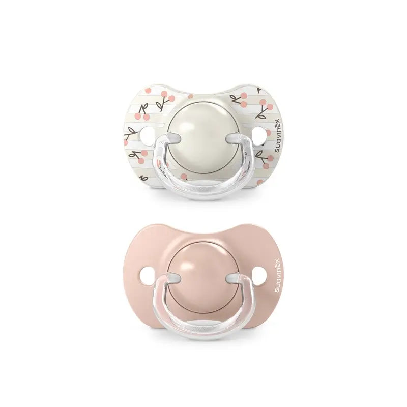 Suavinex Schnuller Sauger Sx Pro 0/6 Monate Vögelchen Rosa, 2 Stück