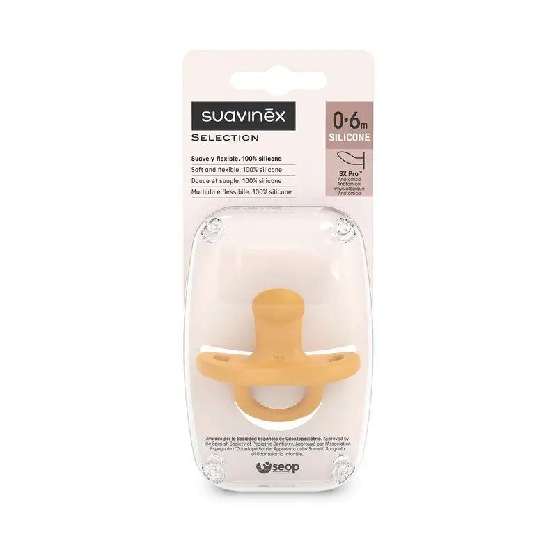 Suavinex Beruhigungssauger Sauger Sx Pro 0/6 Monate Farbe Essenz Senf