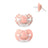 Suavinex Schnuller Sx Pro Sauger 0/6 Monate Wild&Free Pink, 2 Stück