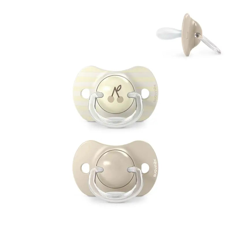 Suavinex Schnuller Sx Pro Sauger +18 Monate Birdies Beige, 2 Stück