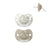 Suavinex Schnuller Sx Pro Sauger 6/18 Monate Wild&Free Beige, 2 Stück