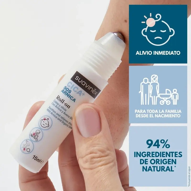 Suavinex Cica-Arnika-Roll-on 15 ml + 3 Monate