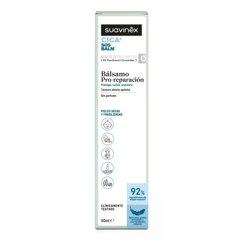 Suavinex Cica Pro-Reparatur-Balsam 50 ml +0M