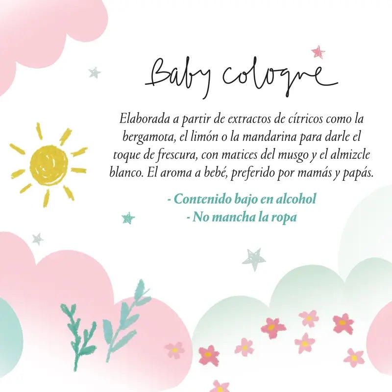 Suavinex Baby Köln Säugling Köln Low Alkohol, nicht färbend, 100 Ml