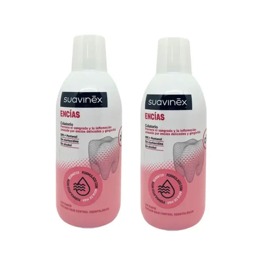 Suavinex Zahnfleisch-Mundwasser, 2x500 ml