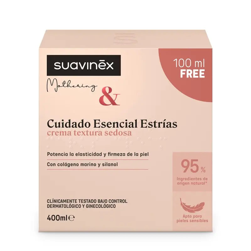 Suavinex Schwangerschaft Stretch Mark Creme, 400 Ml