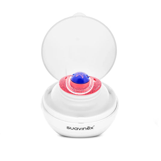 Suavinex Duccio Uv Portable Schnuller Sterilisator, weiß