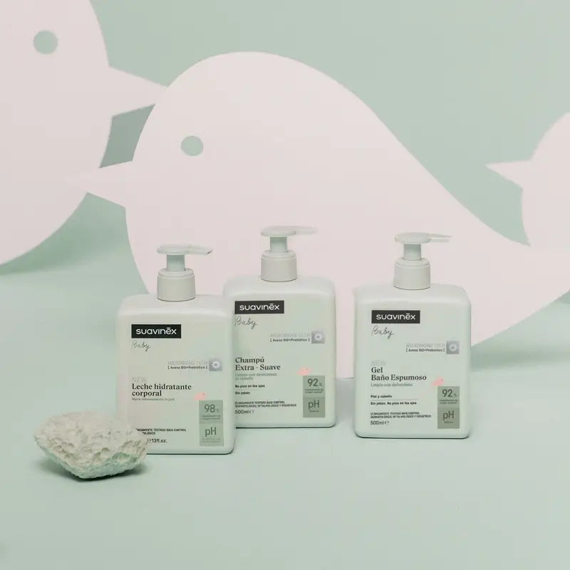 Suavinex Baby schäumendes Badegel, 500 ml