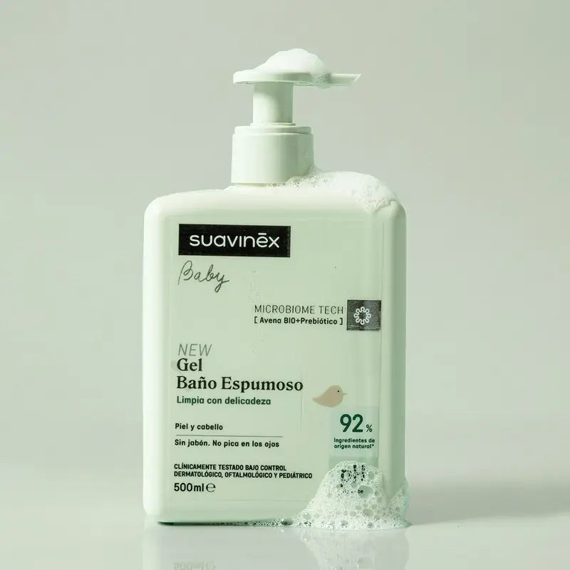 Suavinex Baby schäumendes Badegel, 500 ml