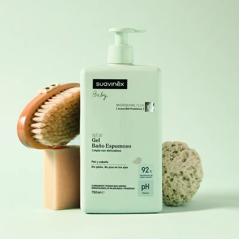 Suavinex Baby schäumendes Badegel, 750 ml