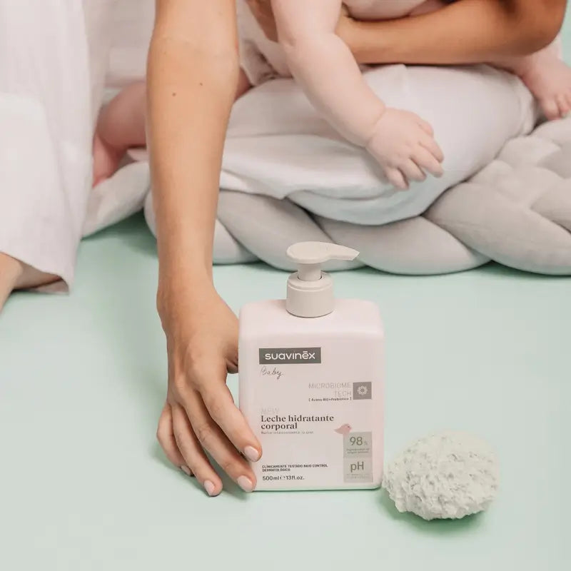 Suavinex Baby Feuchtigkeitsspendende Körpermilch, 500 ml