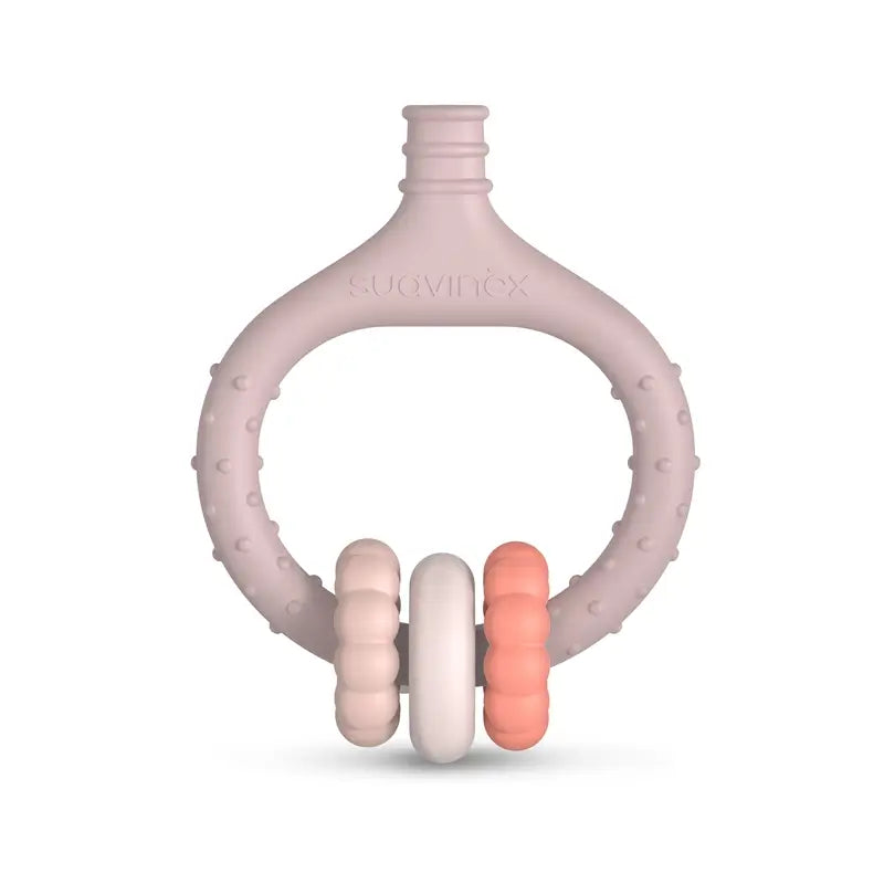 Suavinex Baby Zahnfleischmassagegerät +0 Monate, Rosa