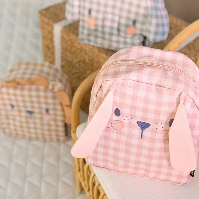 Suavinex Kinderzimmer Rucksack, Kaninchen, Rosa