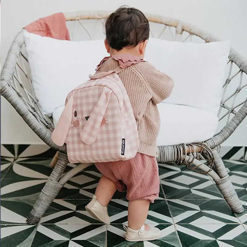 Suavinex Kinderzimmer Rucksack, Kaninchen, Rosa
