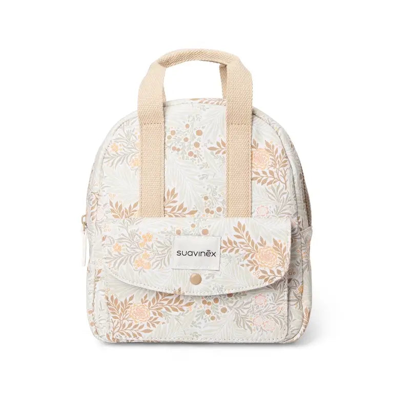 Suavinex Kinder Poetry Print Rucksack Beige