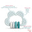Suavinex Beißring Silikon Beißring +6 Monate, Wolke, Blau