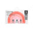 Suavinex Silikon-Beißring +0 Monate, Regenbogen, Rosa