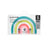 Suavinex Silikon-Beißring +0 Monate, Regenbogen, Mehrfarbig