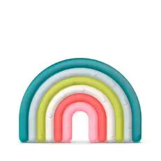 Suavinex Silicone Teether +0 Months, Rainbow, Multicolour
