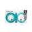Suavinex Silikon-Beißring +4 Monate, Kühlung, Blau