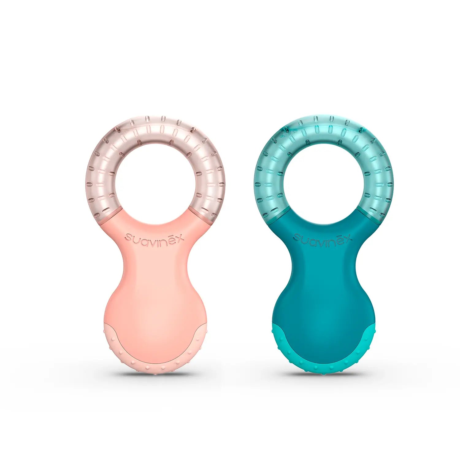 Suavinex Kühlender Beißring +4 Monate, Blau