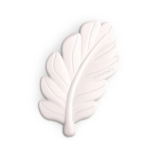 Suavinex Beißring Silikon Blatt Beißring, Rosa Poesie