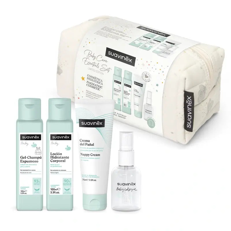 Suavinex Baby Kulturbeutel Reisetuch, Beige