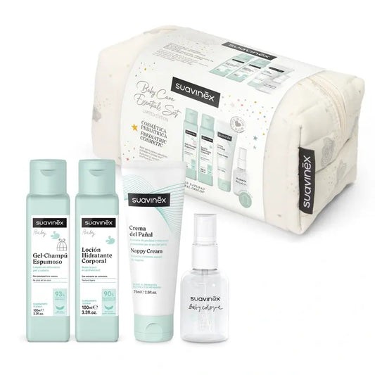Suavinex Baby Kulturbeutel Reisetuch, Beige
