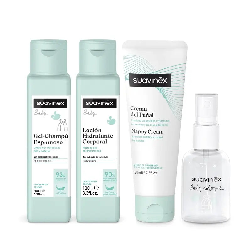 Suavinex Baby Kulturbeutel Reisetuch, Beige