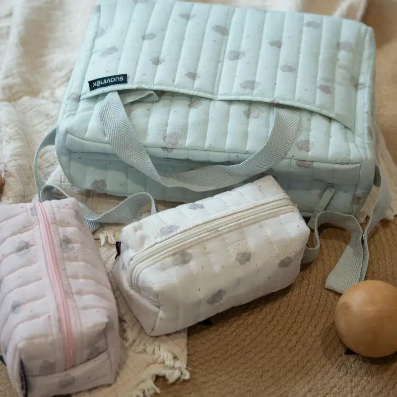 Suavinex Baby Kulturbeutel Reisetuch, Beige