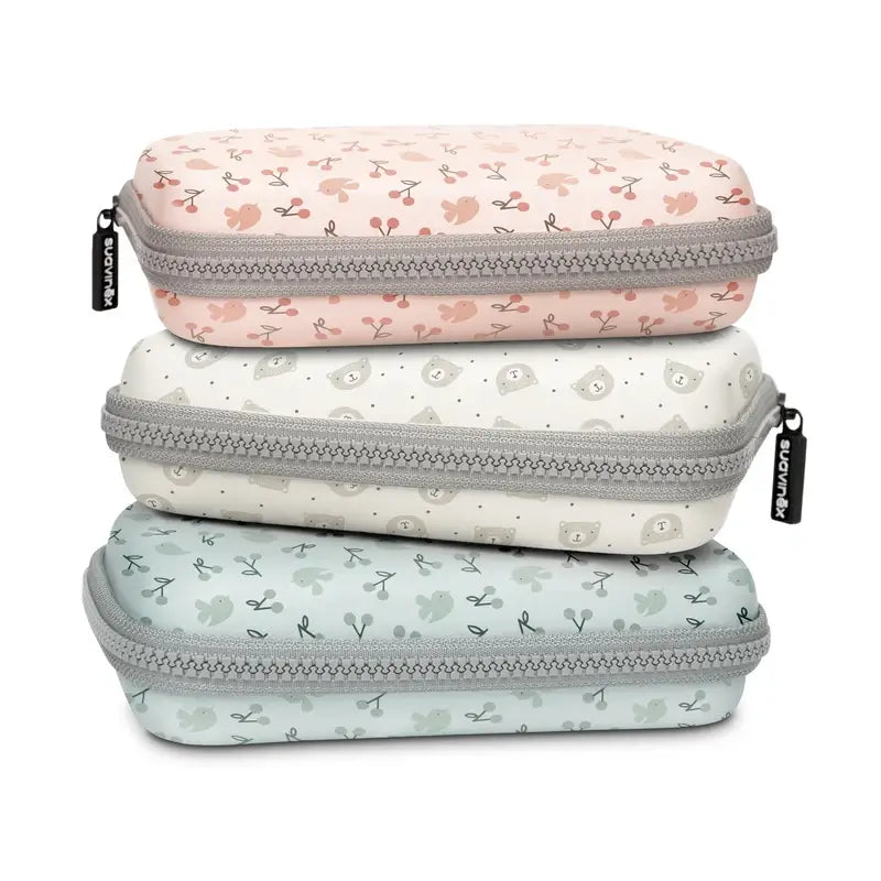 Suavinex Baby-Maniküre-Set Kulturtasche, Grau