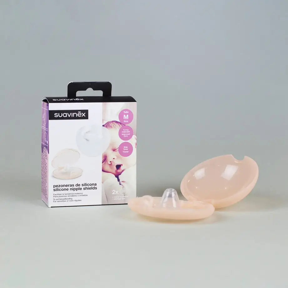 Suavinex Nippel Schilde Silikon Größe M 2 Uds