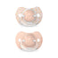 Suavinex Schnuller Pack Rosa mit physiologischem Silikonsauger Sx Pro, 6-18 Monate, 2 Stück