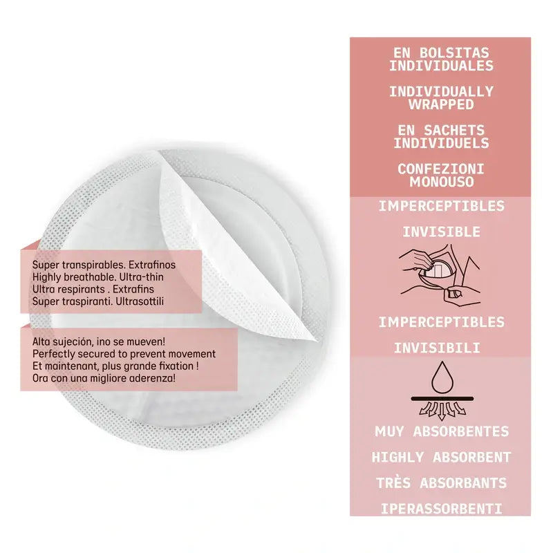 Suavinex Stilleinlagen absorbierende Pads. 60 Scheiben