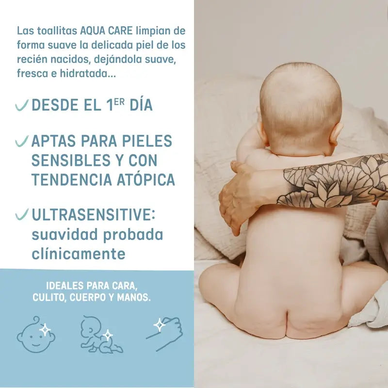 Suavinex Aqua Care Tücher, 60 Stück