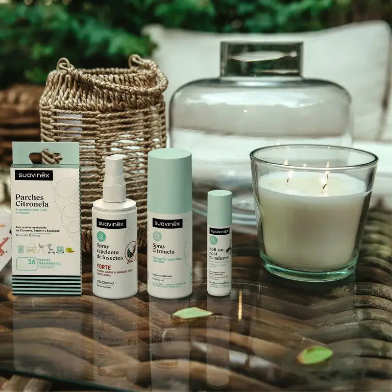 Suavinex Citronella Mückenschutzpflaster, 36 Stück