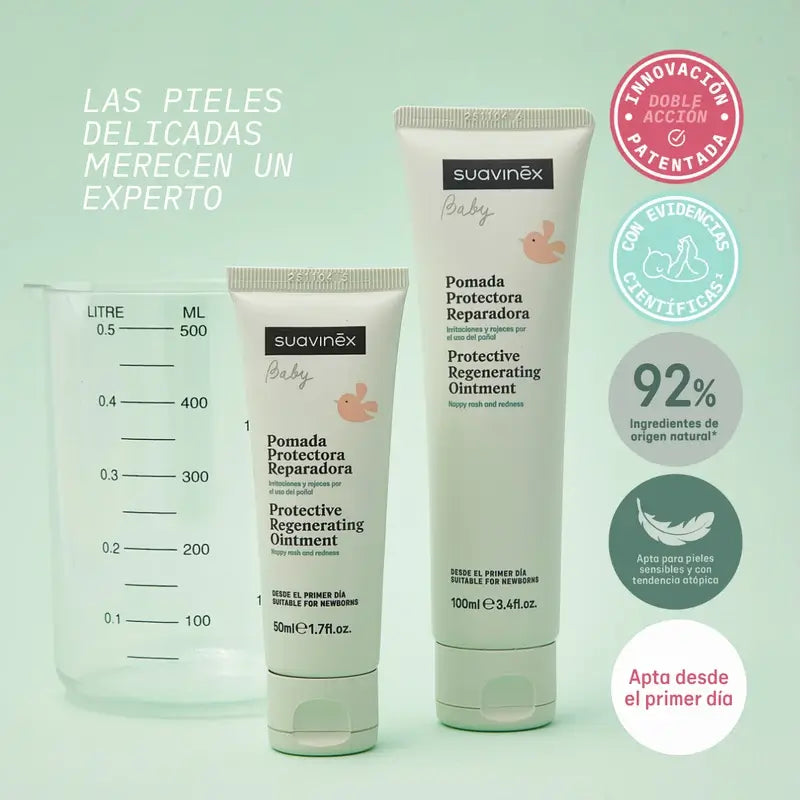 Suavinex Schützende, reparierende Windelsalbe, 100 ml
