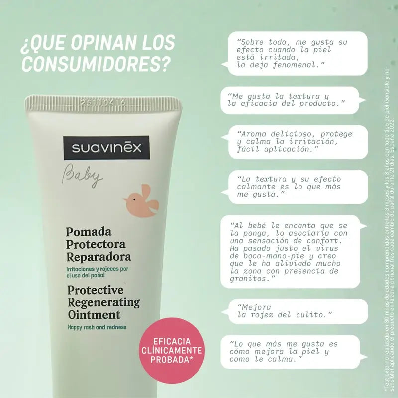 Suavinex Schützende, reparierende Windelsalbe, 100 ml