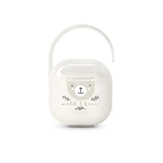 Suavinex Schnuller-Halter +0 Monate Wild&Free Beige