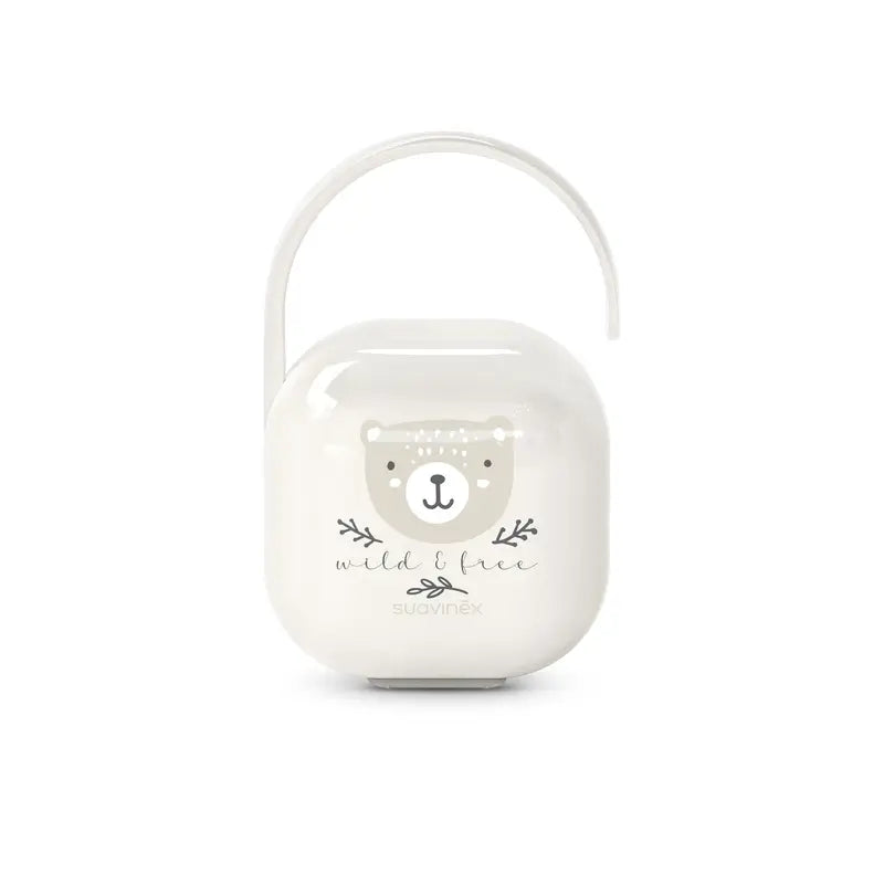 Suavinex Schnuller-Halter +0 Monate Wild&Free Beige
