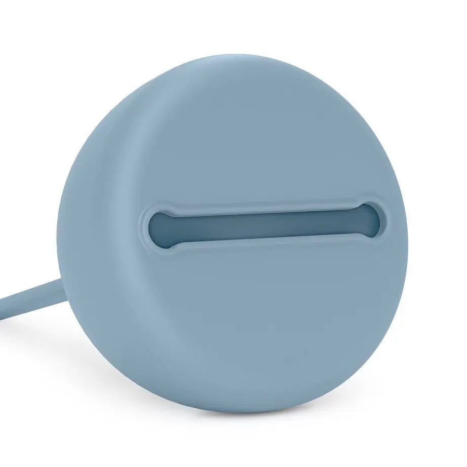 Suavinex Baby-Schnuller-Halter. Flexible Schnullerhülle aus Silikon. 2 Schnuller. +0 Monate. Farbe Essenz, Blau