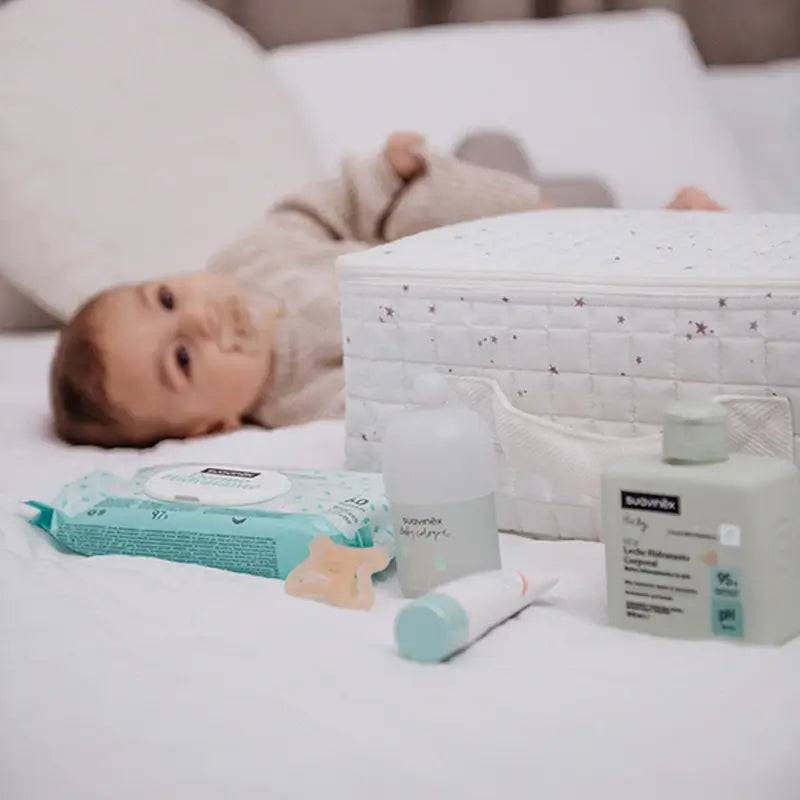 Suavinex Neugeborenes Baby Geschenk mit Krankenhauskoffer