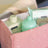 Suavinex Baby Geschenk Babymilch 300 ml + Baby Köln Erinnerungen 100 ml + Tücher + Beißring, Rosa