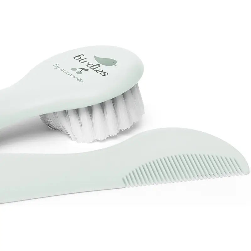 Suavinex Baby Bürste & Kamm, Grün