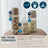 Suavinex Babyflaschen und Schnuller Geschenkset Rosa +0M Wild&Free Beige