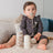 Suavinex Babyflaschen und Schnuller Geschenkset Rosa +0M Wild&Free Beige