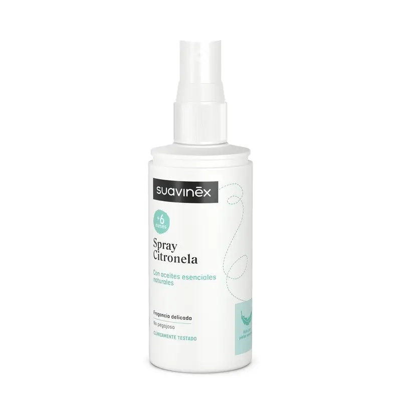 Suavinex Citronella Spray, +6 Monate und Schwangere, 100 Ml