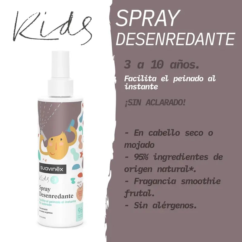 Suavinex No Rinse Entwirrungsspray für Kinder, 250 ml
